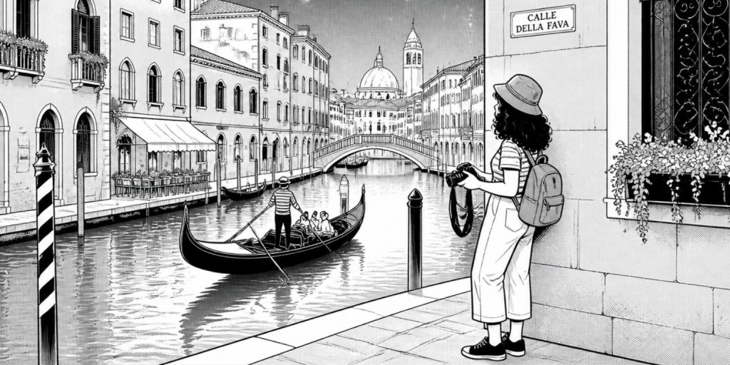 Der Kurzkrimi Ein Souvenir aus Venedig von der Wiener Autorin Zesá
