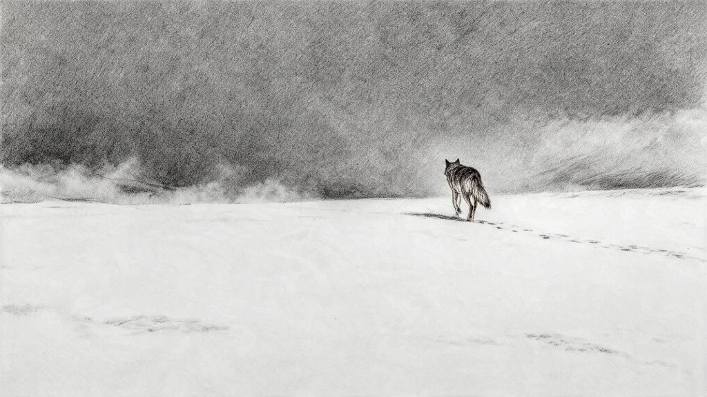 Essay Wolfsmodus über das Alleinsein von der Wiener Autorin Zesá